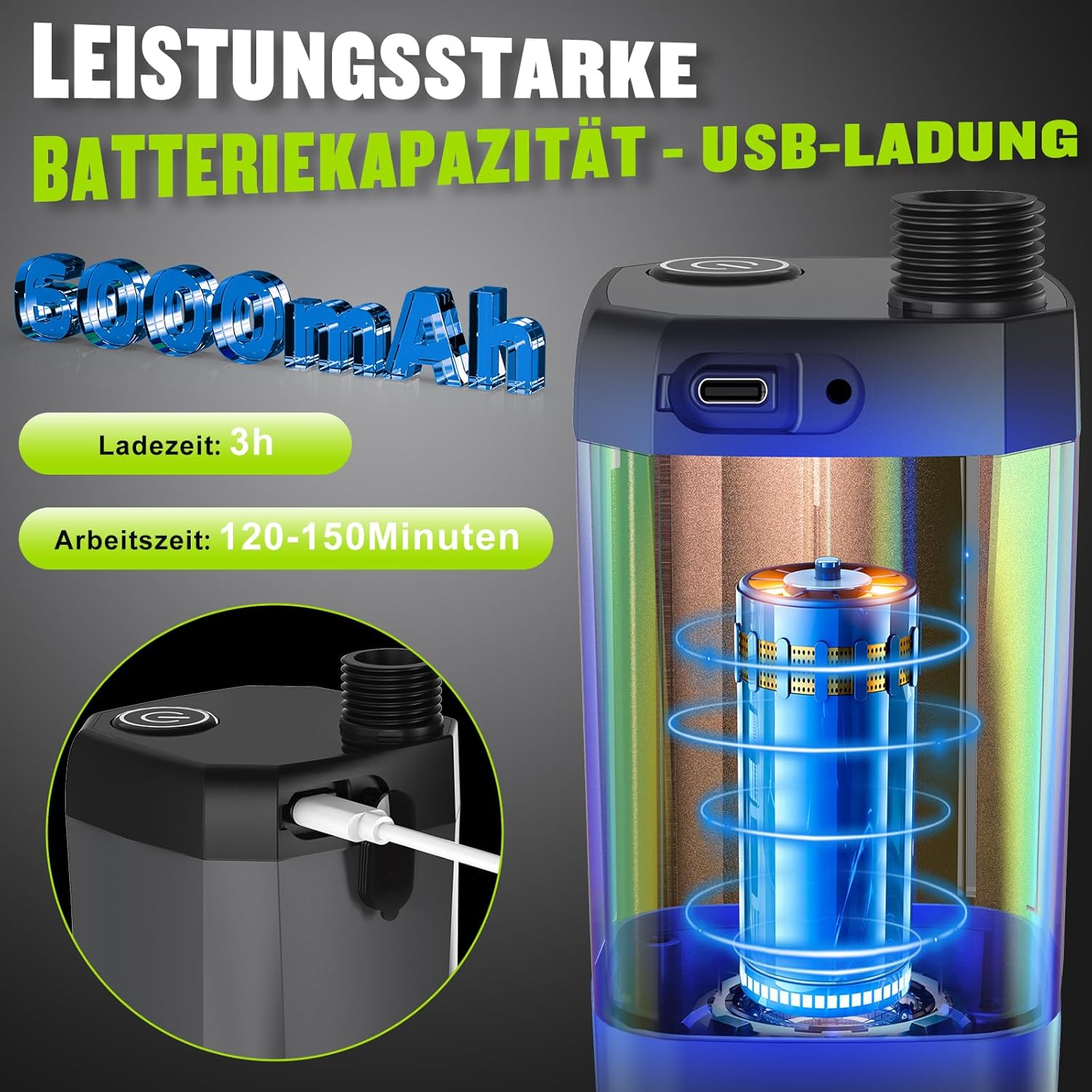 Doushka - Campingdusche Tragbare
